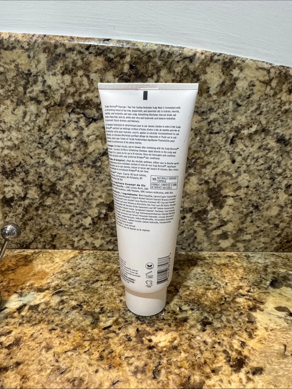 New Briogeo Scalp Revival Charcoal Mask with Tea Tree Oil Brand New Sealed 6 oz